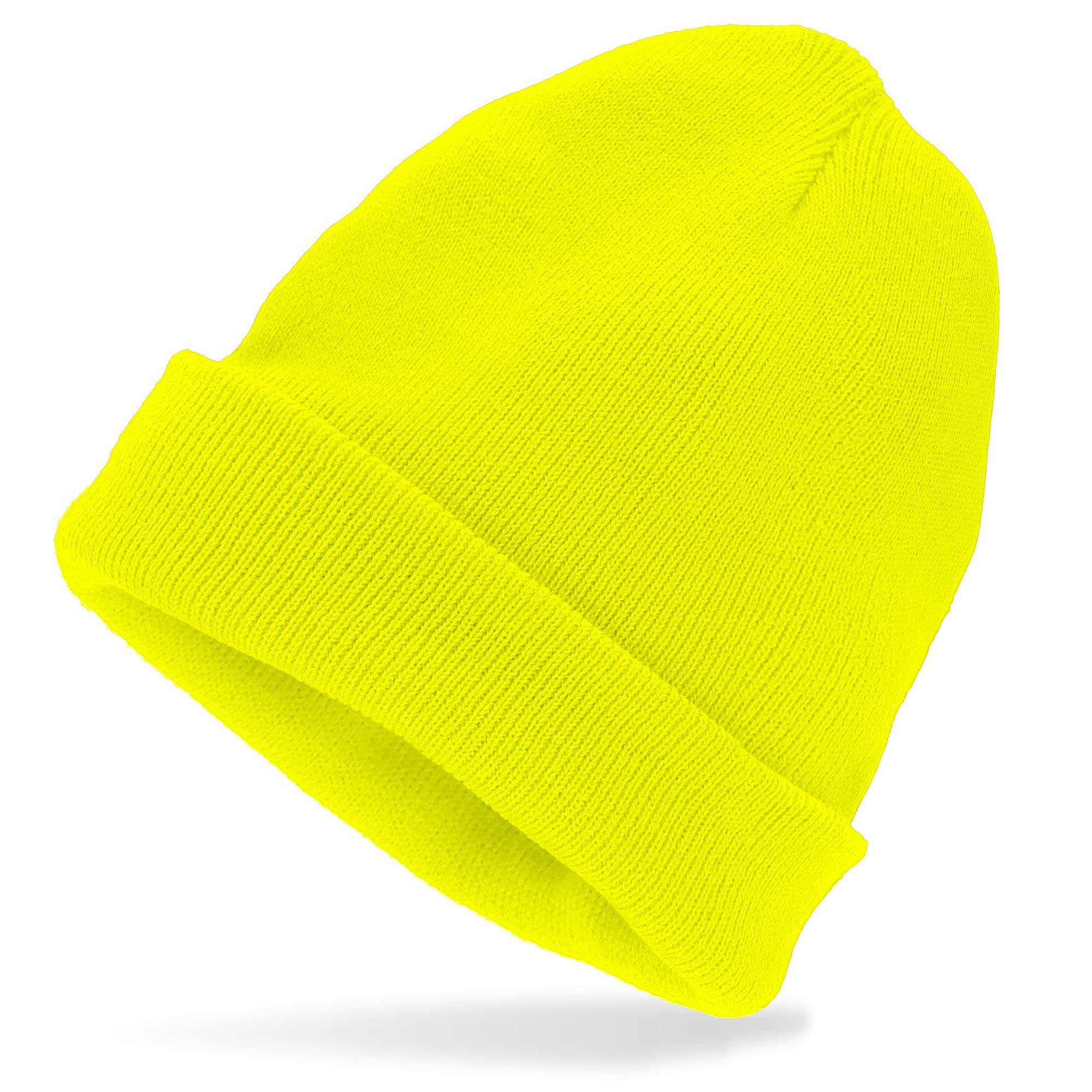W WIDMANN MILANO Party Fashion - Gorro para adultos, gorro de punto con aspecto de lana, gorro de invierno, fiesta temática de los 80, carnaval