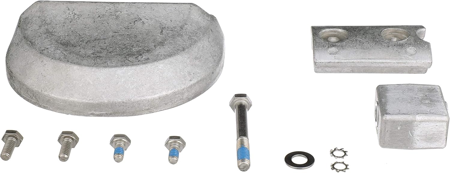 Quicksilver 8M6008001 Aluminum Anode Kit for BRP/OMC Cobra Stern Drives