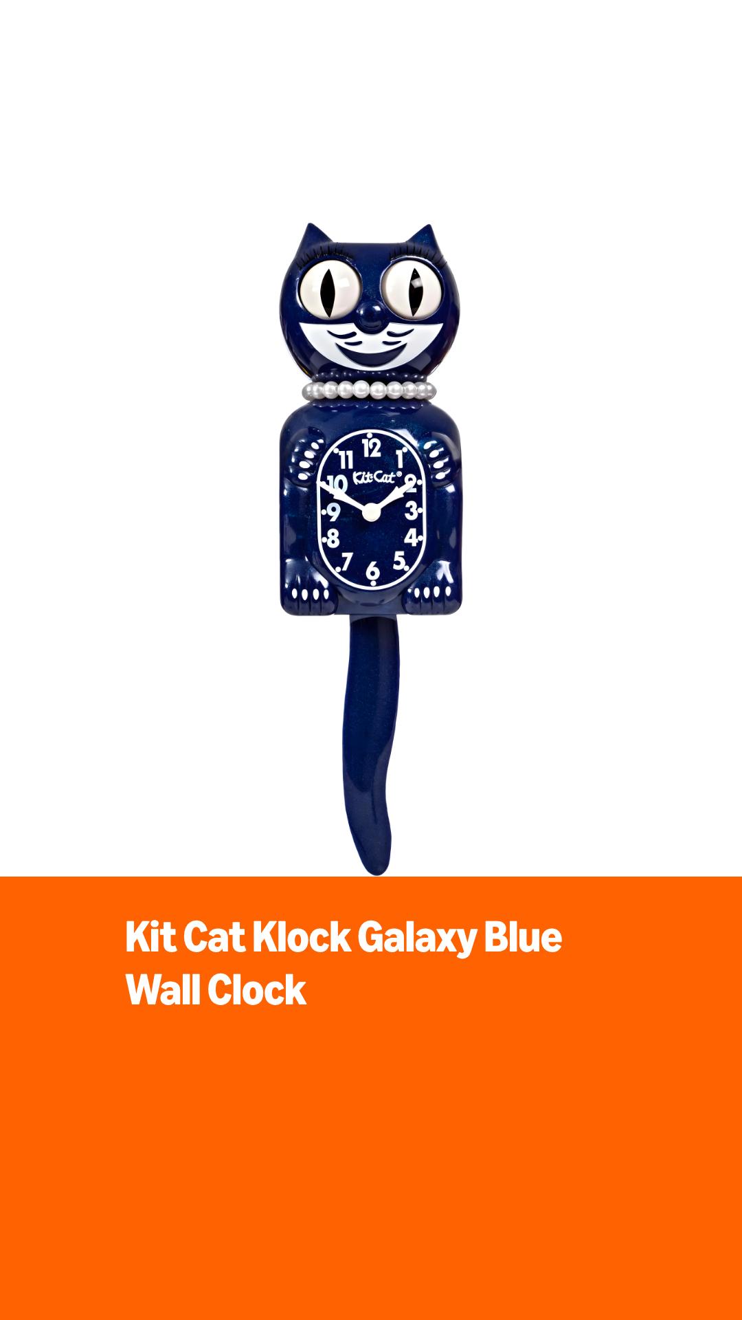 Amazon.com: Kit-Cat Klock Limited Edition Galaxy Blue with Pearl