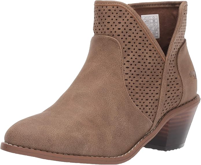 Rocket Dog Women's Bootie Ankle Boot, Walnut, 6 Ankle