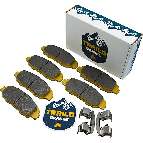 Traild Polaris Slingshot 2015-2026 Ceramic Brake Pad Set Full Vehicle Set Front & Rear