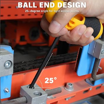 ELEAD Allen Wrench Hex Key Set & Allen-Wrench Hex Drill Bit Set