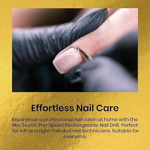 Miniatura 2 de Mia Secret - 270 - Taladro profesional de uñas recargable de velocidad profesional