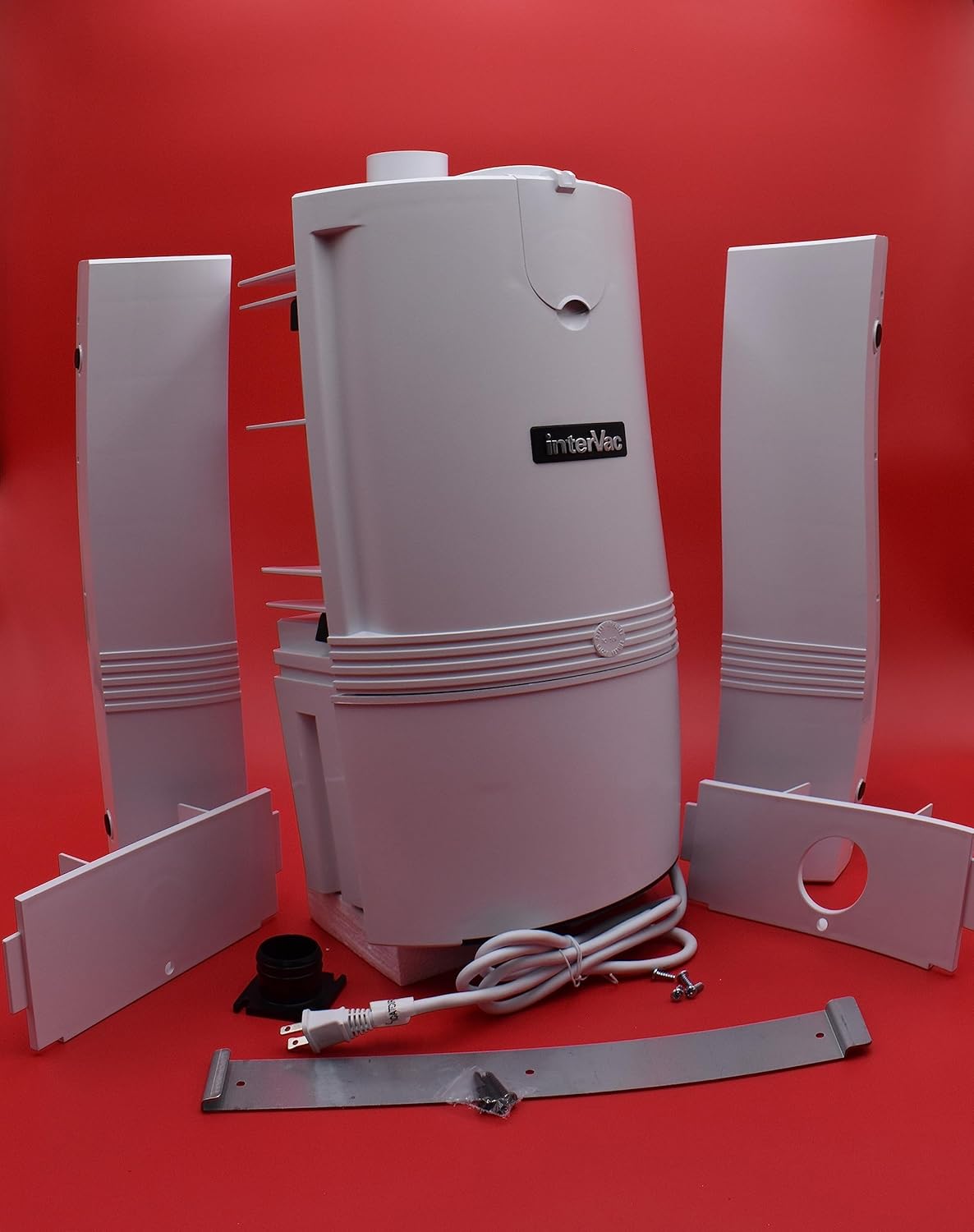 InterVac CondoVac Wall-Mounted Central Vacuum System | UL-Certified, Made in USA | Compact Built-in Vacuum for Condos, Townhomes, Apartments, and Garages