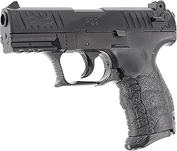 Walther Softair P22Q Metal Slide with Maximum 0.5 Joule Airsoft Pistol 6 mm Black