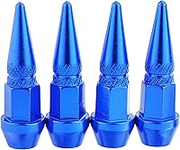 Vista 9 de Abfer Tapas Rojas para Neumáticos de Coche Tapas de Válvula con Espiga Larga Cubierta de Presión Accesorios que se Ajustan a la Mayoría de Vehículos