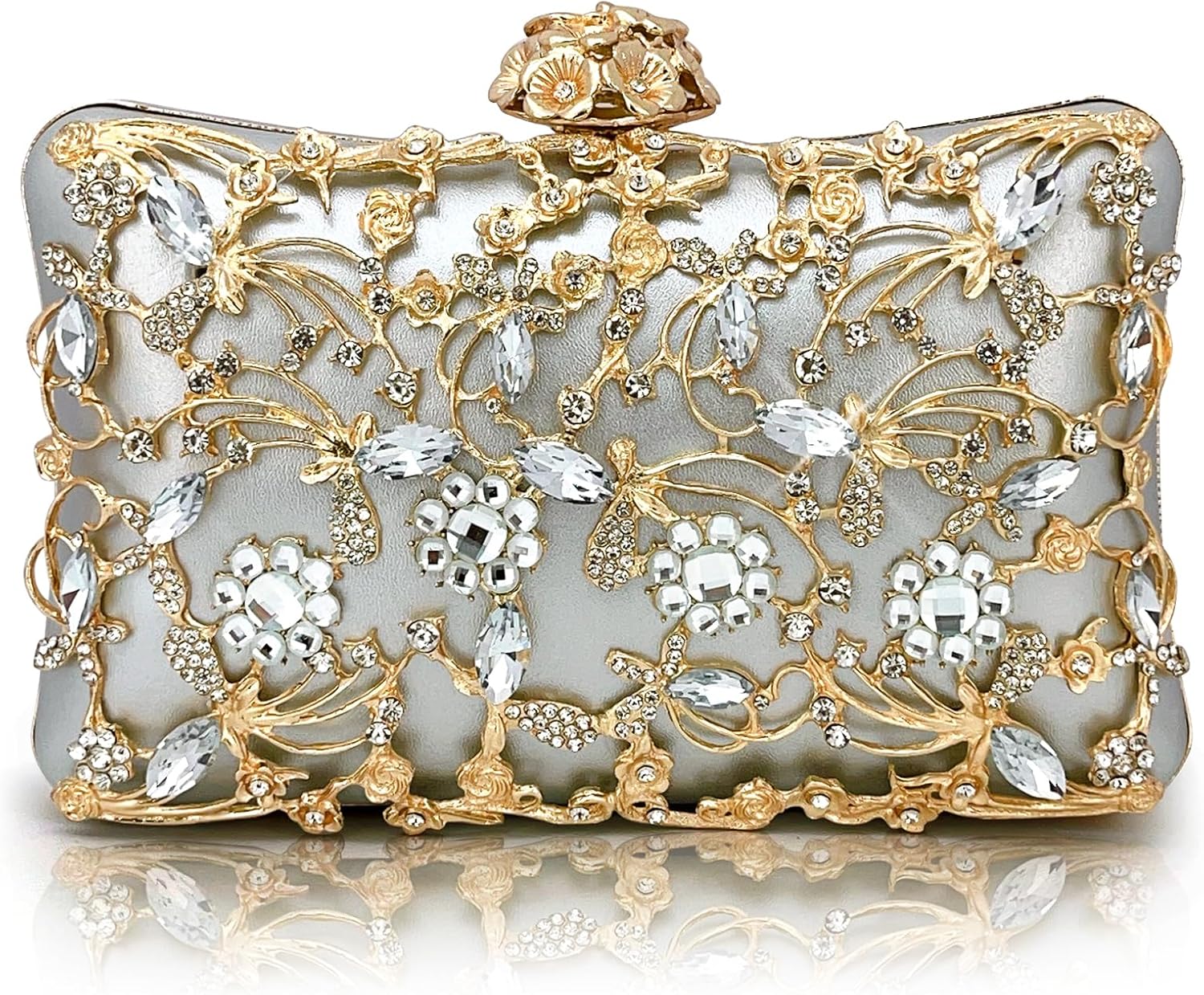 Rhinestone Evening Bag Sparkly Womens Crystal Purse Party Wedding Cocktail Prom Clutches