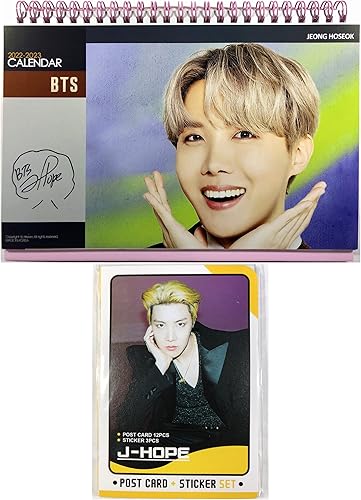 Amazon Tradeplace J Hope ジェイホープ Bts 防弾少年団 グッズ 22年 23年 2年分 卓上 カレンダー ポストカード 12枚 A セット 22 23 2years Desk Calendar Post Card 12sheets A Set 韓流 K Pop 韓国製