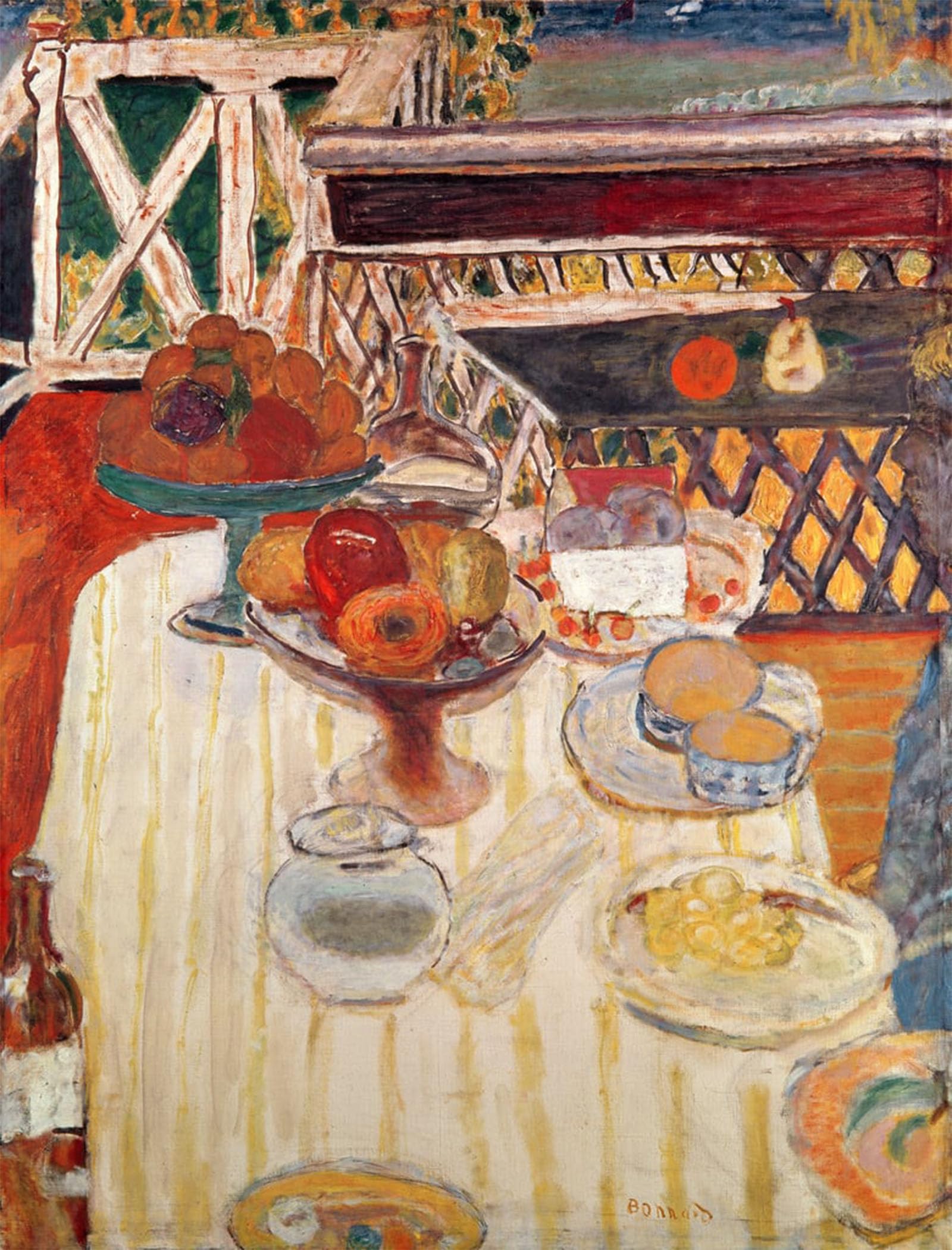 Cuadro de lienzo Pierre Bonnard 60x90cm de alta nitidez cromática 5