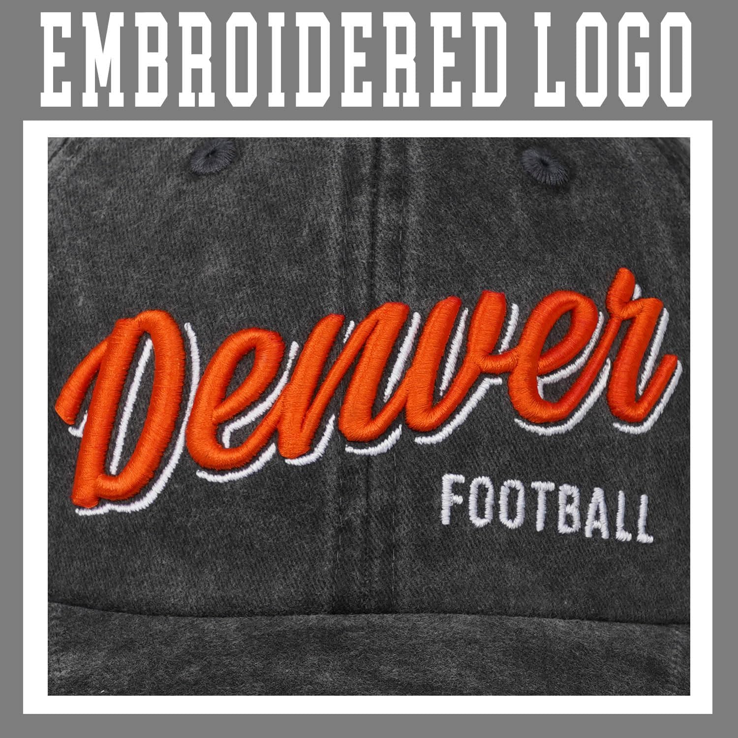 Sports Fan Baseball Cap Gifts for Men Women Apparel Embroidered Football Cotton Hat Merch Gear Suff - Image 2