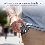 OM Magnetic Mount for DJI Osmo Mobile 8/7P/7 Gimbal Stabilizer, Double-sided Magnetic Quick-Release Mount Retractable Extension for MagSafe Phone Compatible with OM Multifunctional Tracking Module