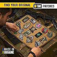 Vista 6 de M-Tac Invasión Viking PVC 3D Moral Parche Ejército Militar y Táctico (Odin Coyote)