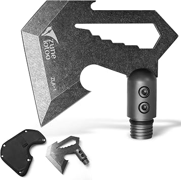 ZUNE LOTOO Axe Head for Tactical Shovel, ZLA Hatchet Accessories for Annihilate F-a3 Survival Shovel 2023 No Handle
