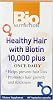 Bio Nutrition Healthy Hair Biotin Vegi-Caps, 60 Count