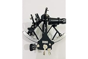 Malla INC. Nautical Aluminium 9" Sextant - Precise and Durable Navigation Tool