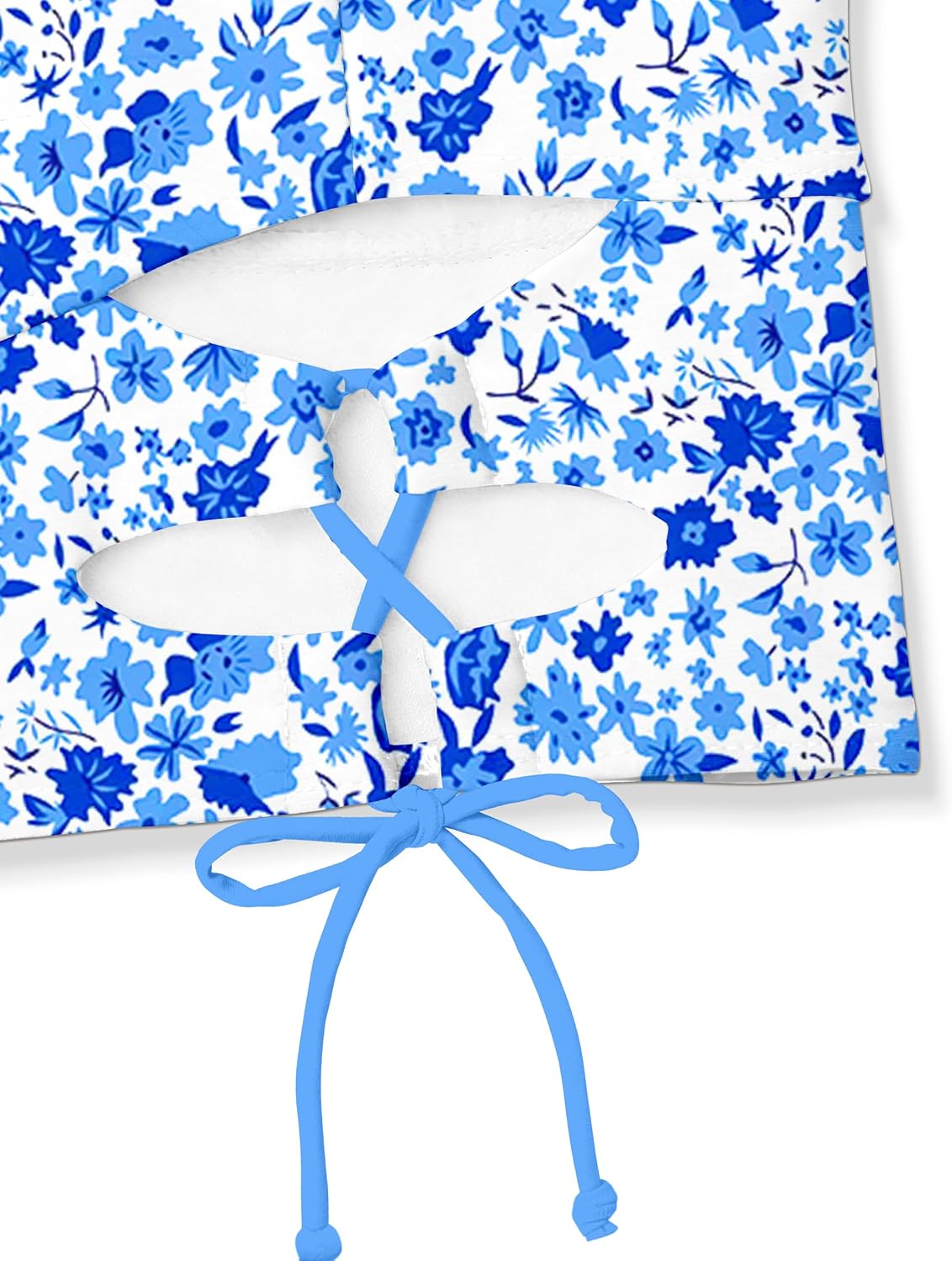 Girls Swimsuits Gingham Cut Out Drawstring Retro Bathing Suits 2 Piece Tankini Swimwear 9-16Y