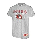 Ultra Game NFL Official Youth Super Soft Game Day T-Shirt, San Francisco 49ers, Heather Gray, 8