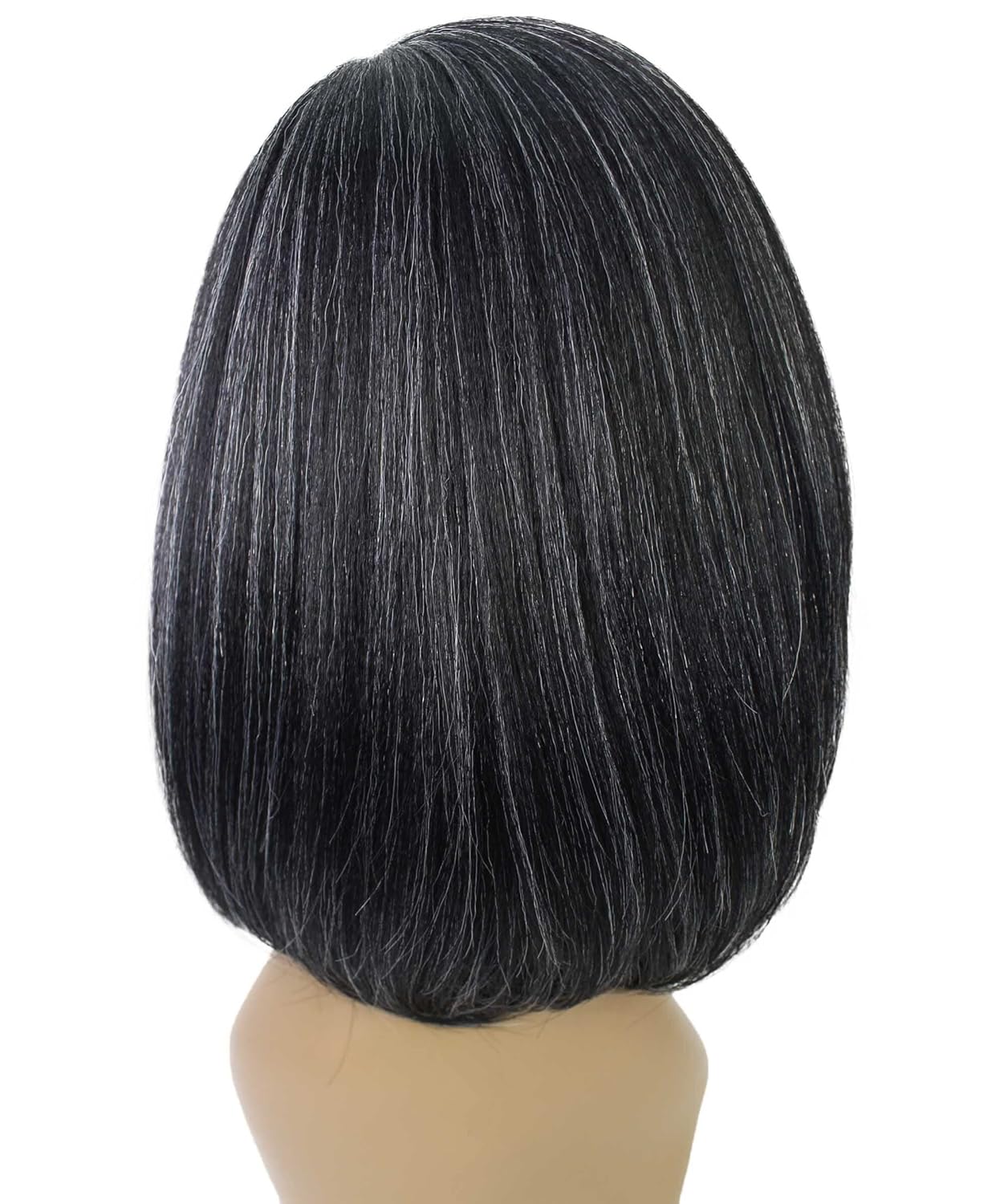 LUXLUXE Kennedy Straight Layer 12 in Long Full Wig Full Cap Wig, Heat Resistant Fibers, Multiple Shades of Natural, Dip Dyed, & Blended Colors