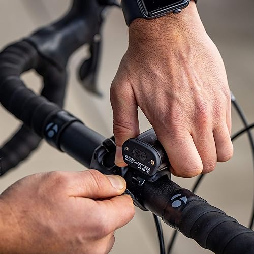 Miniatura 3 de Sun Company NightCycle - Faro LED para bicicleta, luz recargable para manillar de bicicleta con correa de silicona de fijación rápida,