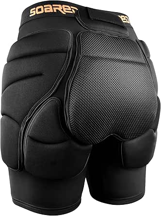 SOURRI 3D Protective Padded Shorts For Snowboard,Skate And 7 thumbnail image