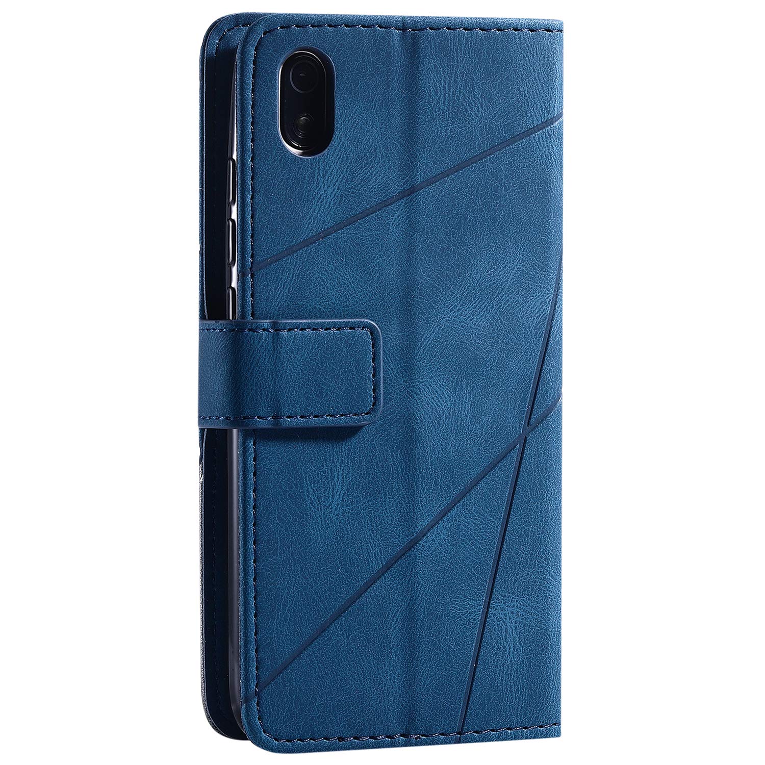 Jielangxin Cover per Xiaomi Redmi 7A,Custodia in Pelle Custodia per Xiaomi Redmi 7A M1903C3EE M1903C3EC M1903C3EG M1903C3T M1903C3H Custodia Case Cover Blue