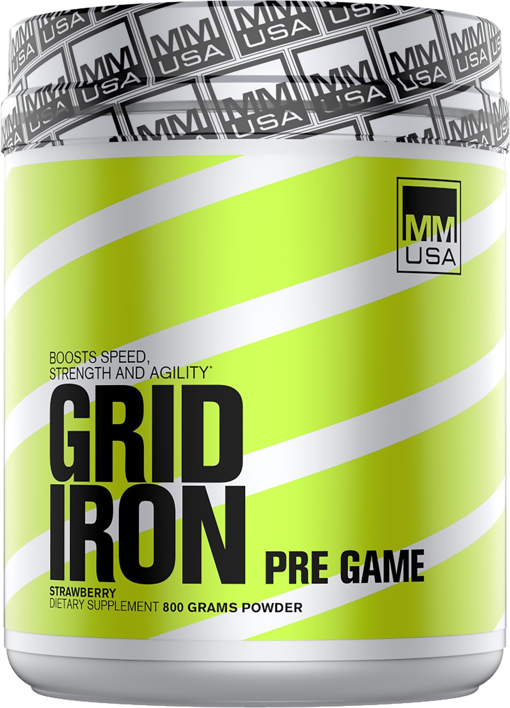 Gridiron Pre-Game: Advanced Athletic Performance Formula For Peak Results. Muscle Endurance Enhancers, Cognitive Boosters Strength, Essential Vitamins, Hydration And Electrolytes, Defeats Fatigue.