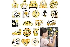Umigy 20 Pcs: Bee Diamond Art Magnets