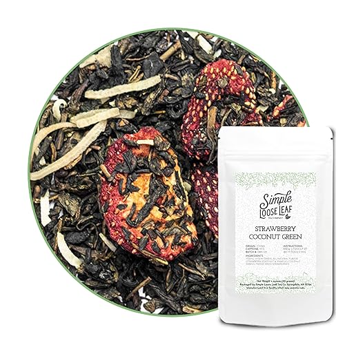 Simple Loose Leaf - Té verde de calidad premium de hoja suelta saborizado