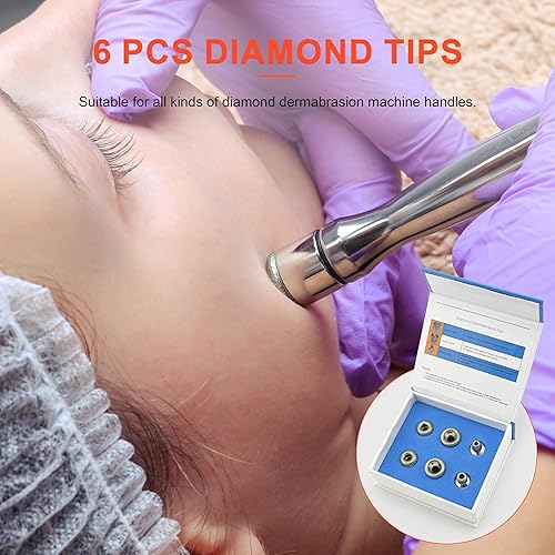 Miniatura 2 de Beauty Tools - Reemplazo de dermoabrasión con diamantes para el cuidado de la piel (6 piezas)
