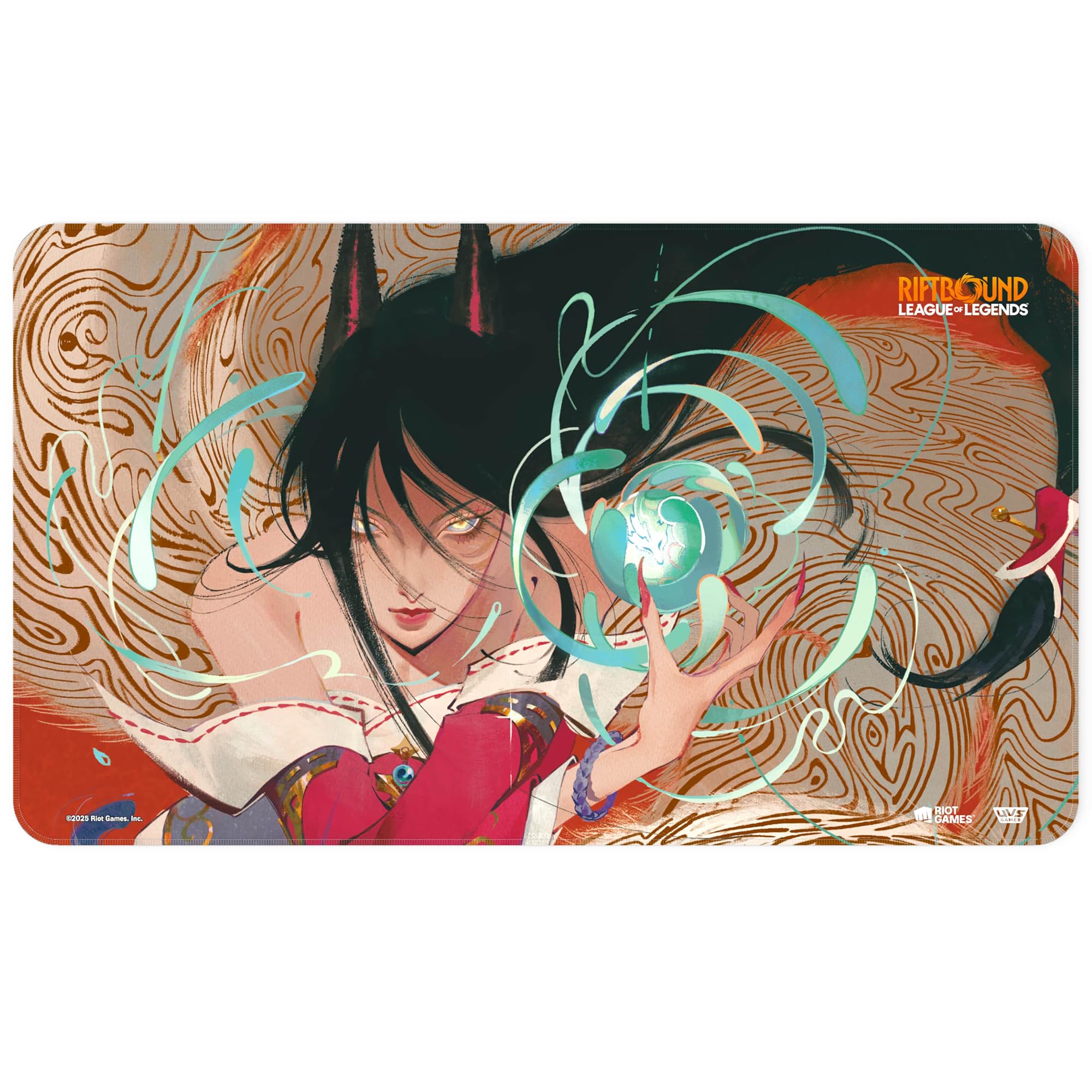 Riftboundアーリ ラバーマット 600×350 lol Riftbound TCG: League of Legends: Ahri Playmat : Amazon.ca: Toys