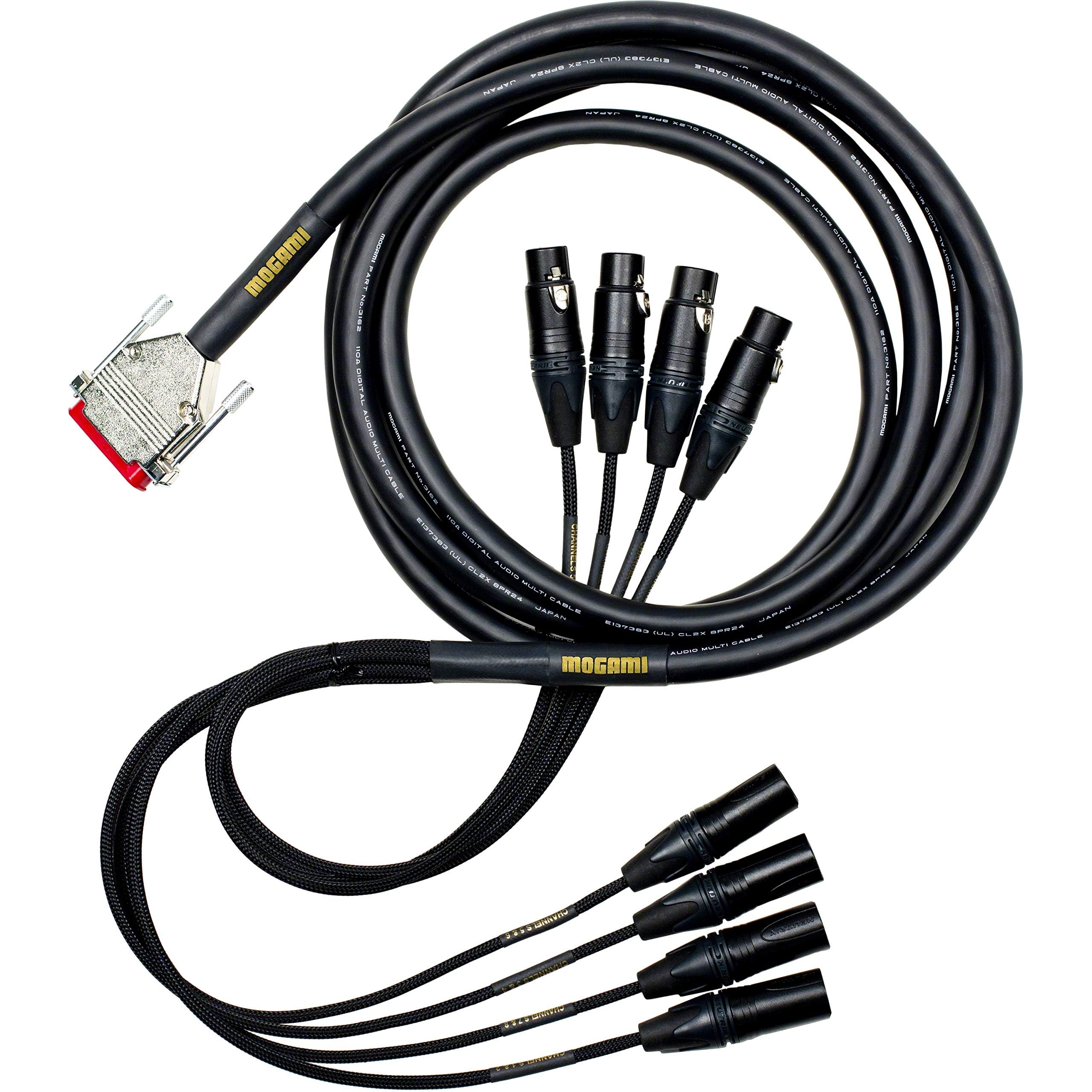 Mogami Gold AES TD DB25 XLR 25 AES Interface Compatible with All Tascam Format Machines 3 feet