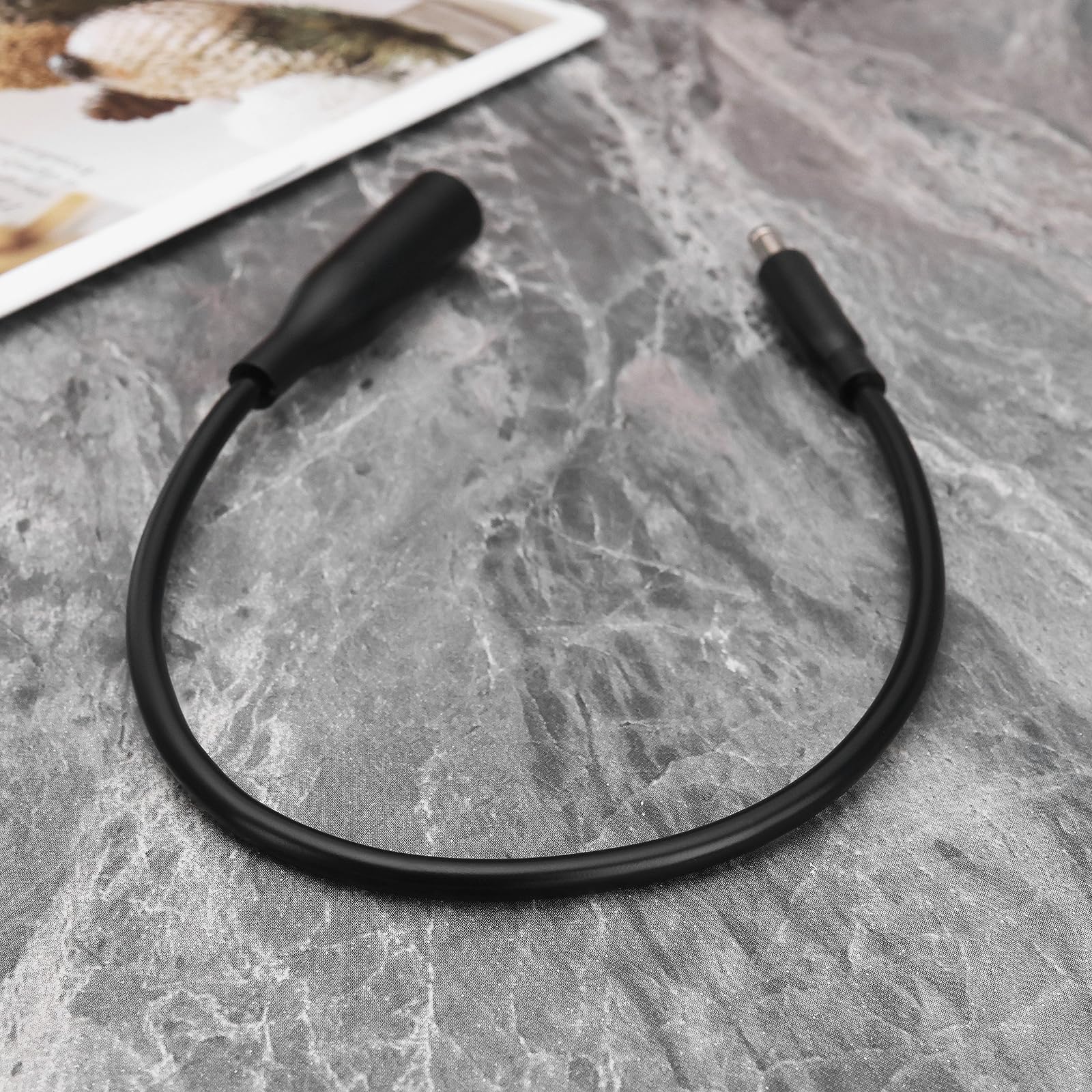 Create idea Kabel konwertera zasilania laptopa 7,4 mm żeński na 4,5 mm męski kabel konwertera zasilania DC kompatybilny z Dell Inspiron Latitude Studio XPS Vostro, 30 cm
