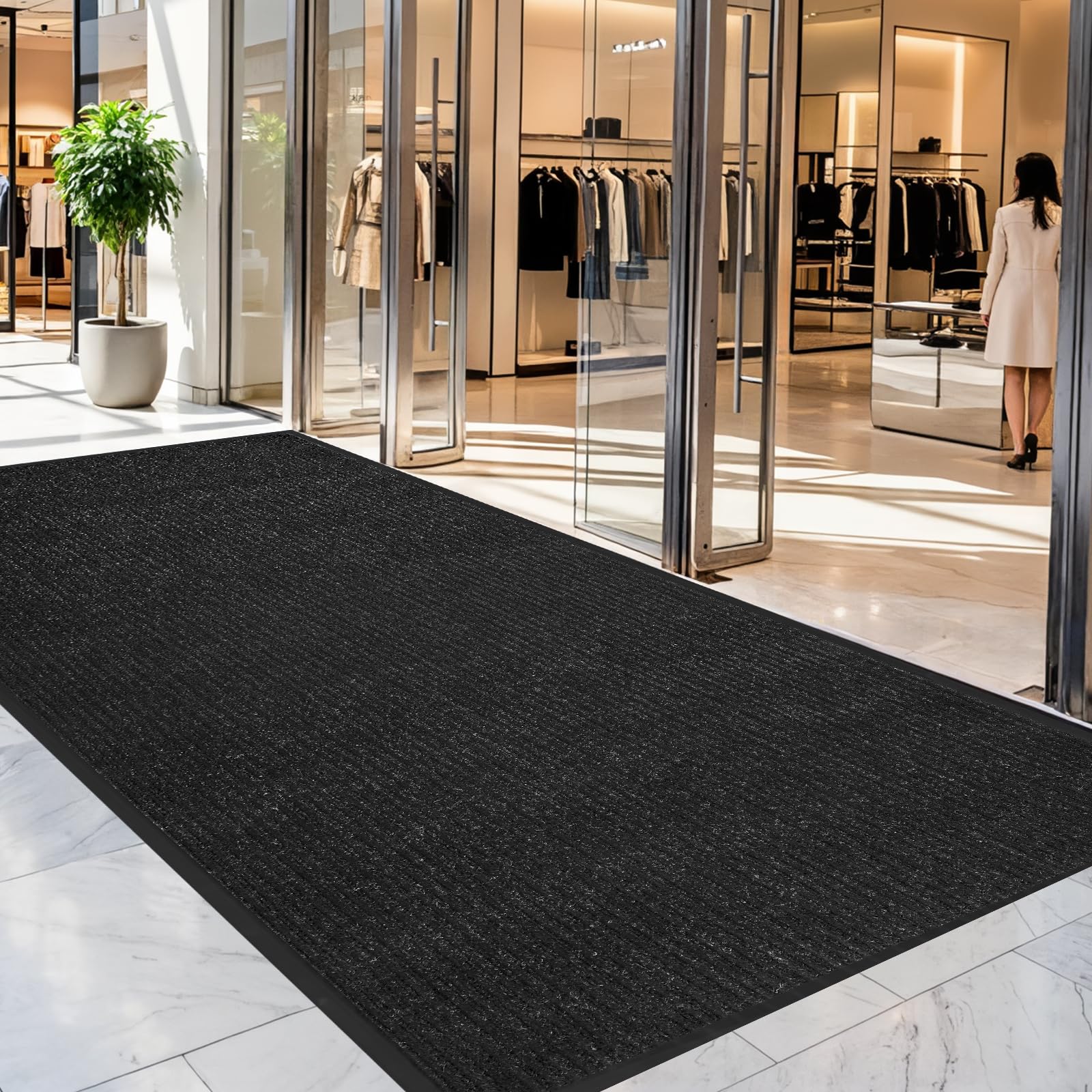 4' X 6' Brown Commercial Grade Door Mat Indoor Outdoor Entrance — Amazon image 8