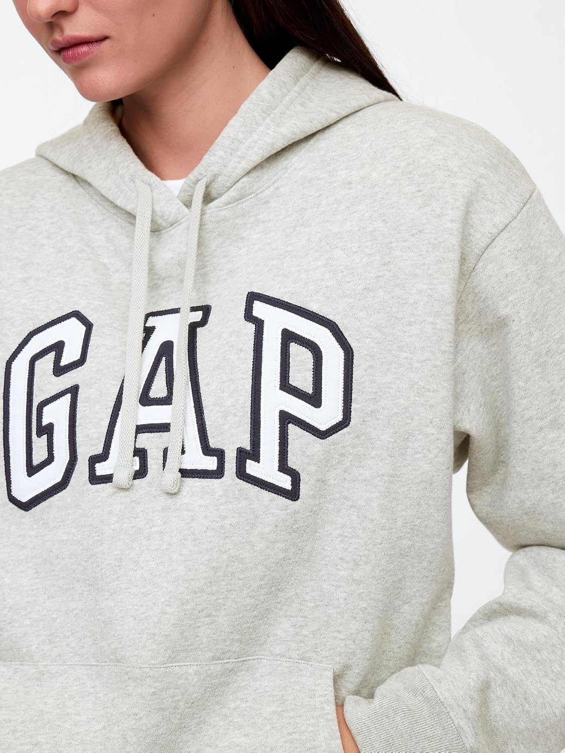 GAP Women's Logo Hoodie Hooded Full Zip Sweatshirt