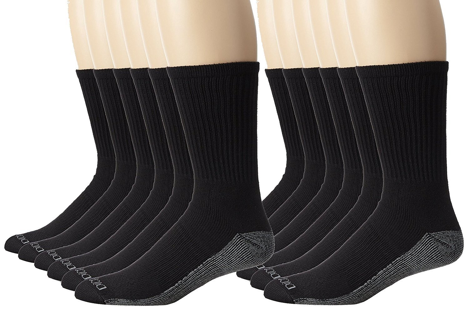 Dickies Women's Dri-tech Moisture Control Crew Socks Multipack Socks