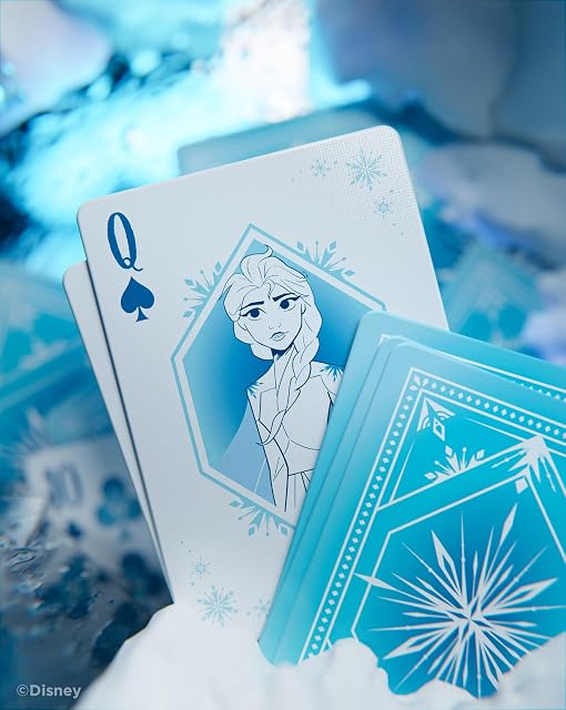 Foto 5 de 8 de Baraja bicycle disney frozen blue
