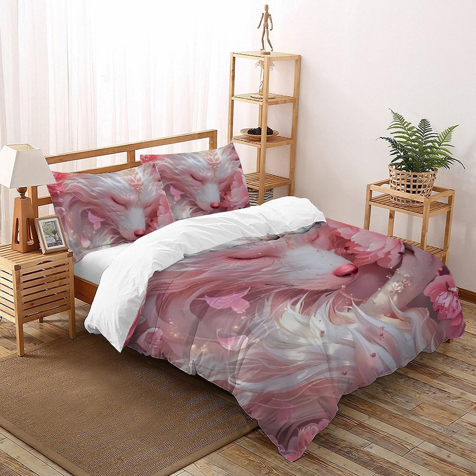 Ensemble housse de couette fantastique 200x200 adulte respirant