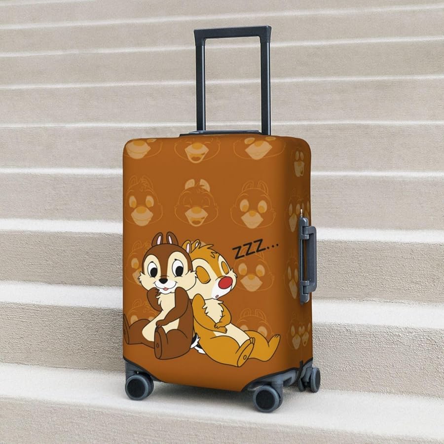 Amazon.co.jp: [Moiiss] チップとデール スーツケースカバー キャリー