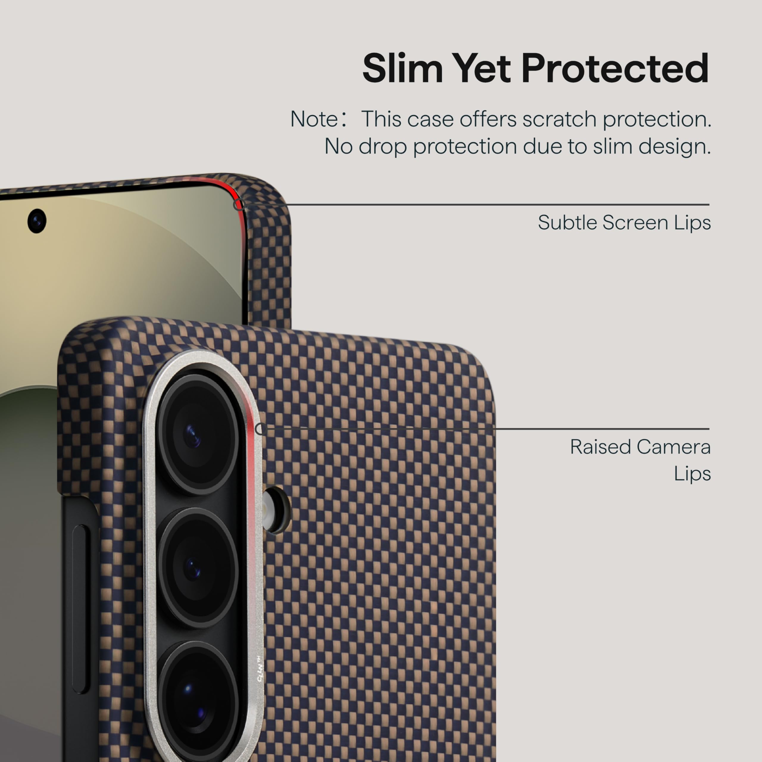 Amazon.com: pitaka for S26 Plus Case with NFC, Caseless Feeling
