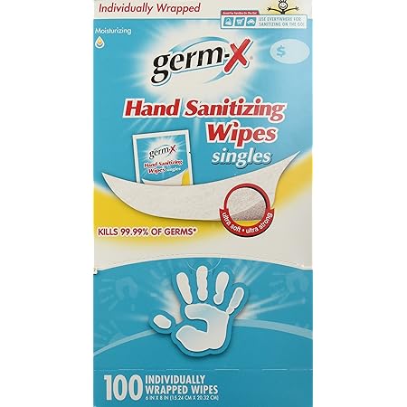 hand sanitizer individual wipes