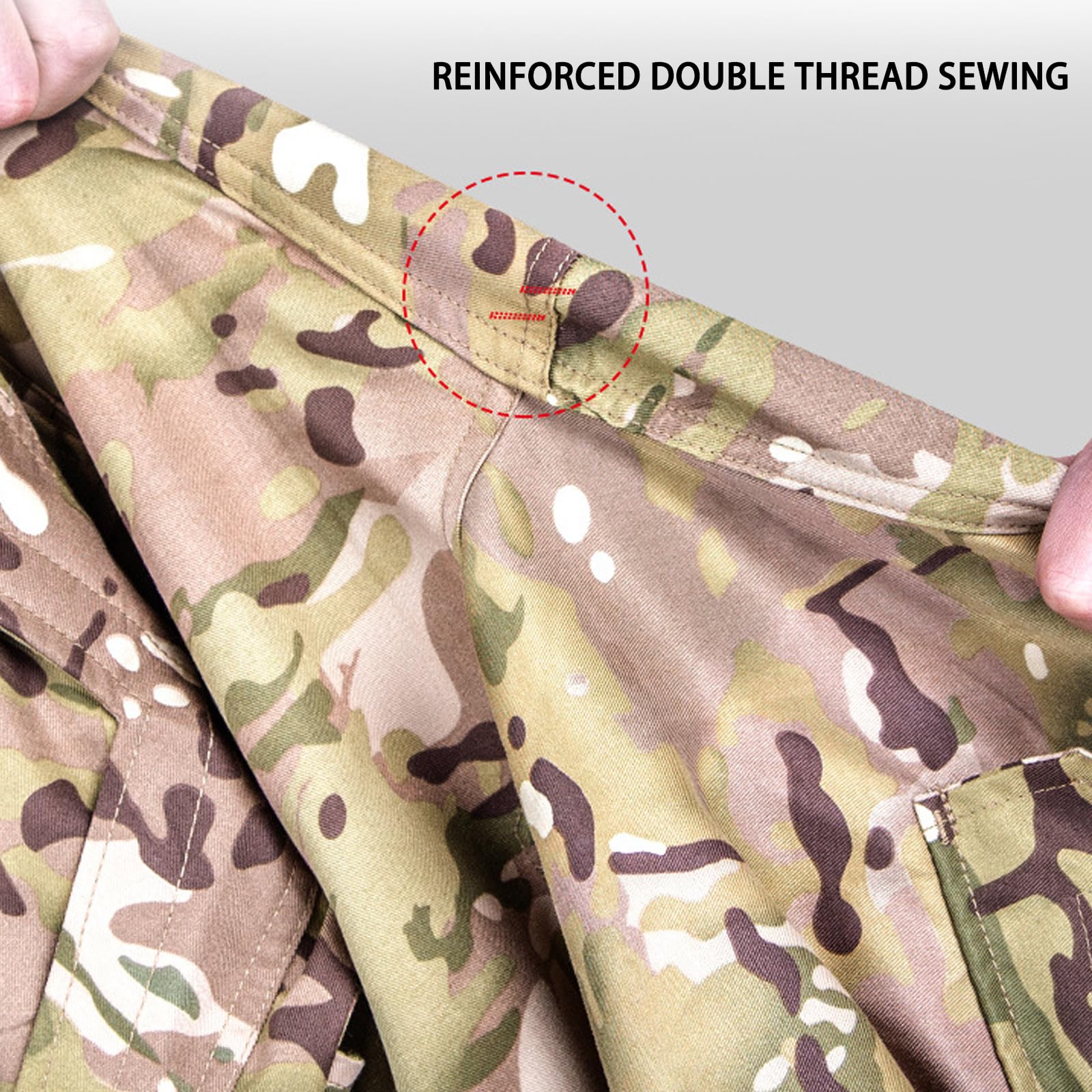 Bambini Set di Maglietta e Pantaloni Militare Tattica Estate Airsoft Manica Corta Combattere Escursionismo Caccia Campeggio All'aperto per Bambino Uomo Donne