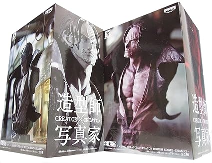 Amazon Com Creator X Creator One Piece Rough Edges Shanks 2figures Complete Set Banpresto Japan Toys Games