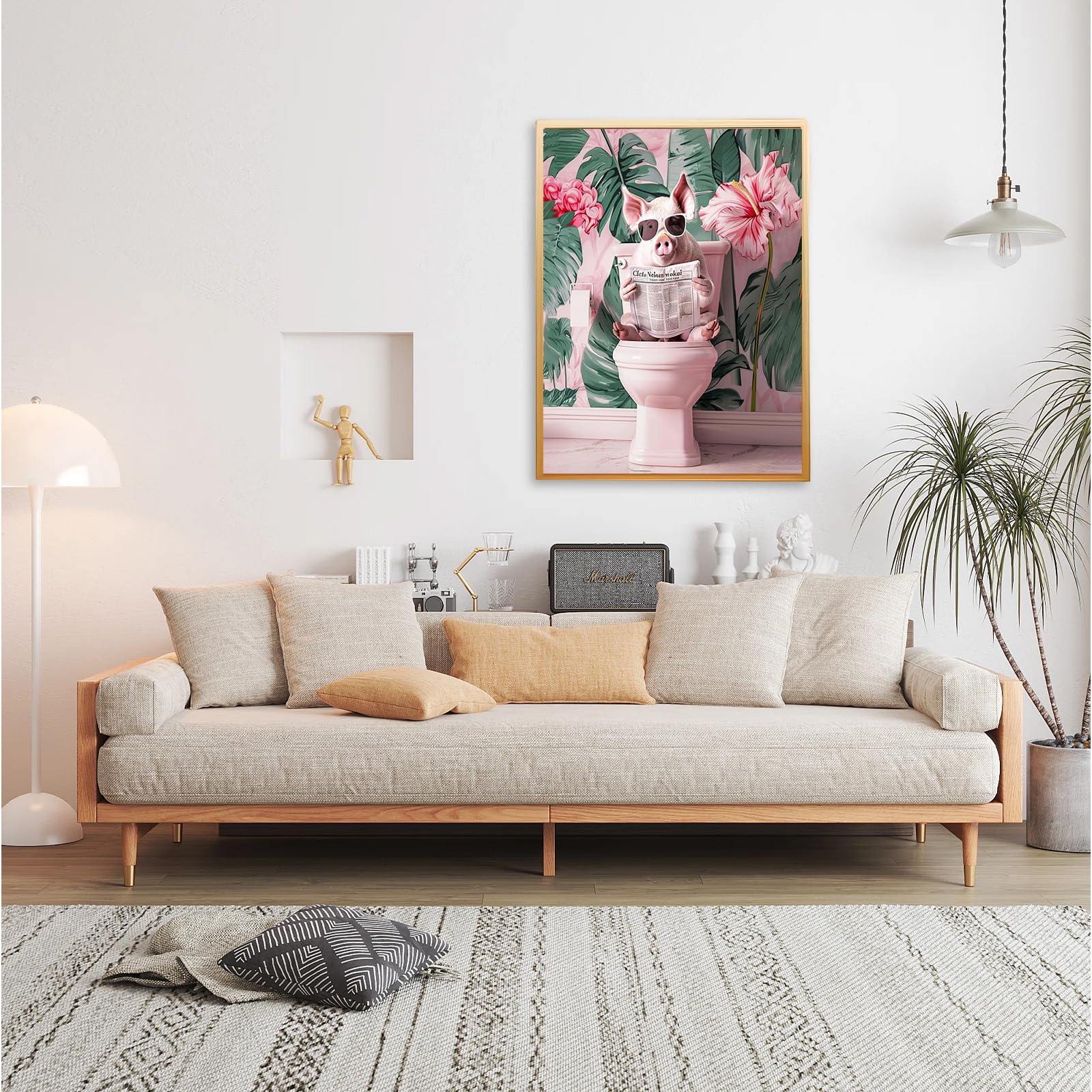 KEYIFA - Kit Pintar Por Números Árbol De La Vida | Lienzo 30x40cm, Incluye Pinceles Y Pinturas
