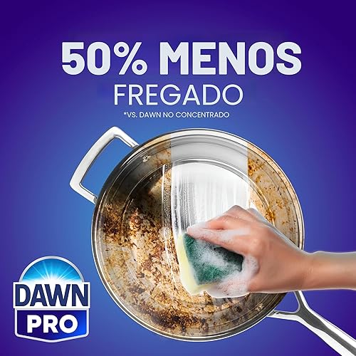 Miniatura 5 de Dawn Professional Detergente Jabón Lavavajillas Manual de Servicio Pesado para Ollas y Sartenes, 1 Galón (Caja de 2)