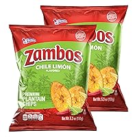 Vista 22 de Zambos Chips de plátano originales, chips de plátano prémium de corte acanalado crujiente, paquete de 8 unidades de 2.47 onzas