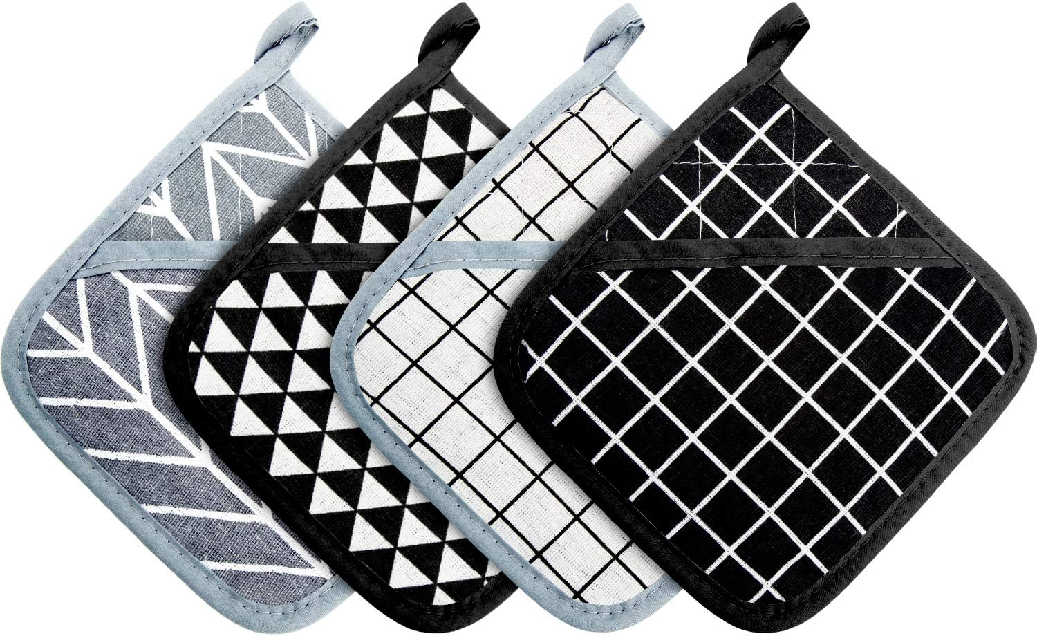 Dimeho Pot Holders for Kitchen Heat Resistant, Silicone Pot Holders