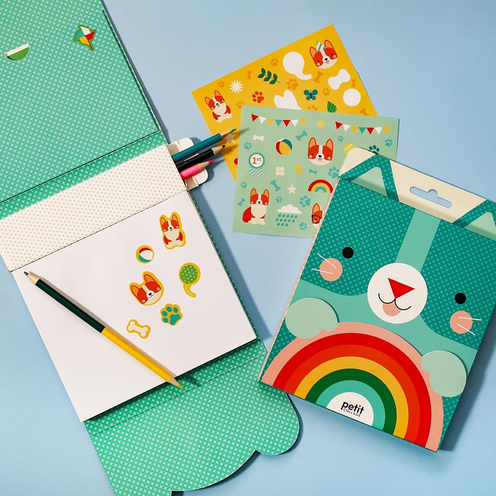 Carry Along Kitten Sketch Kit - . Shopping Made Easy