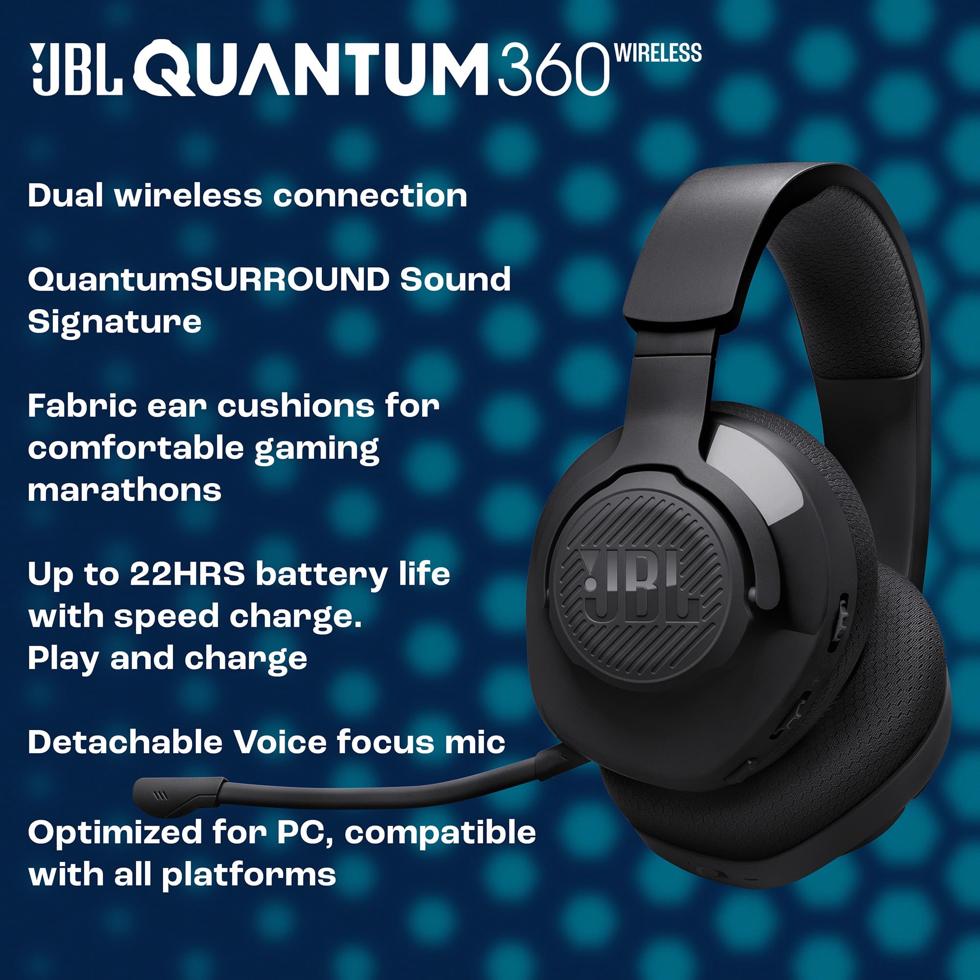 Buy JBL Quantum 360 Wireless Headset Online at Low Prices in India