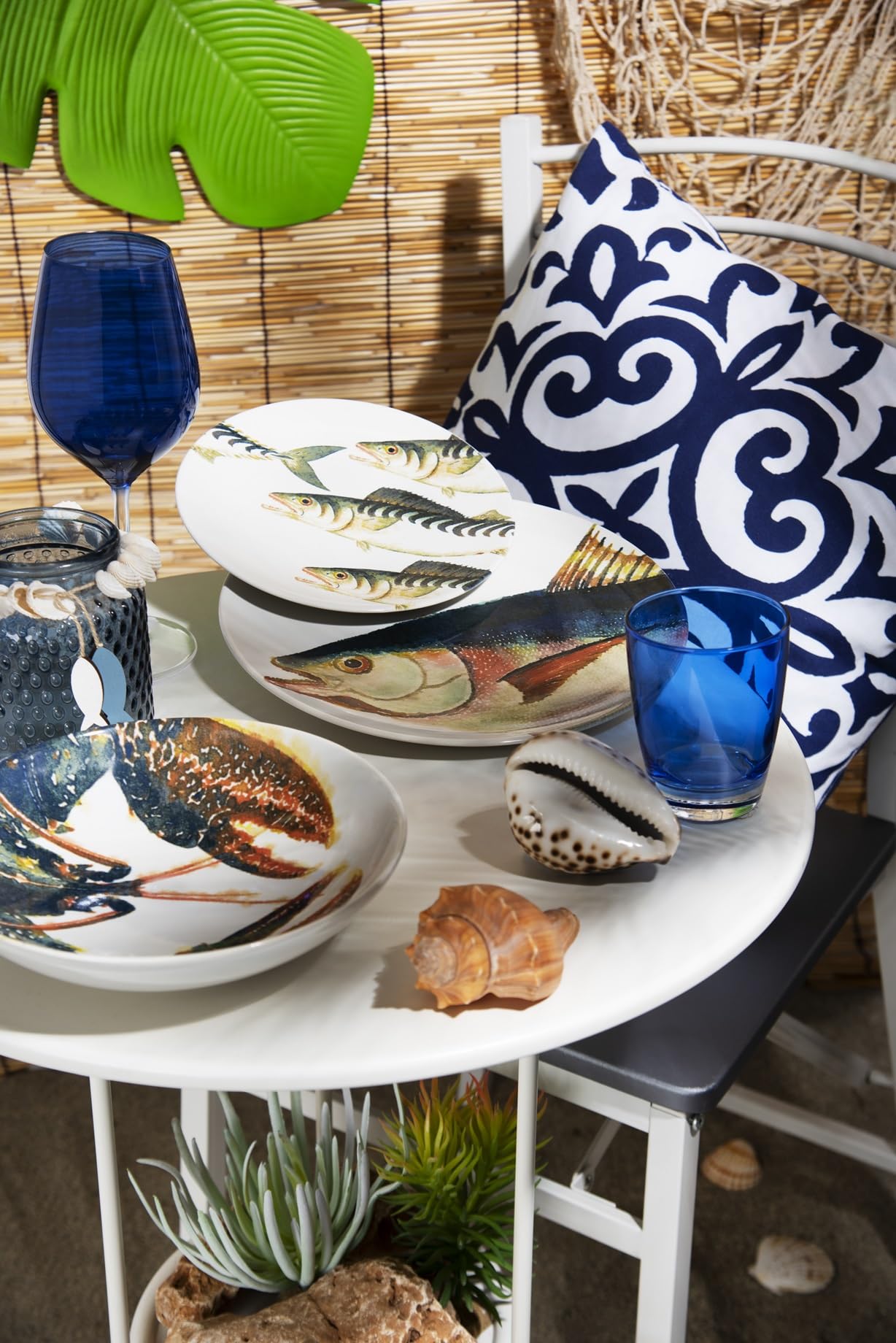 Excelsa Portland zestaw naczyń ceramicznych, zestaw 6 osób, wielokolorowy