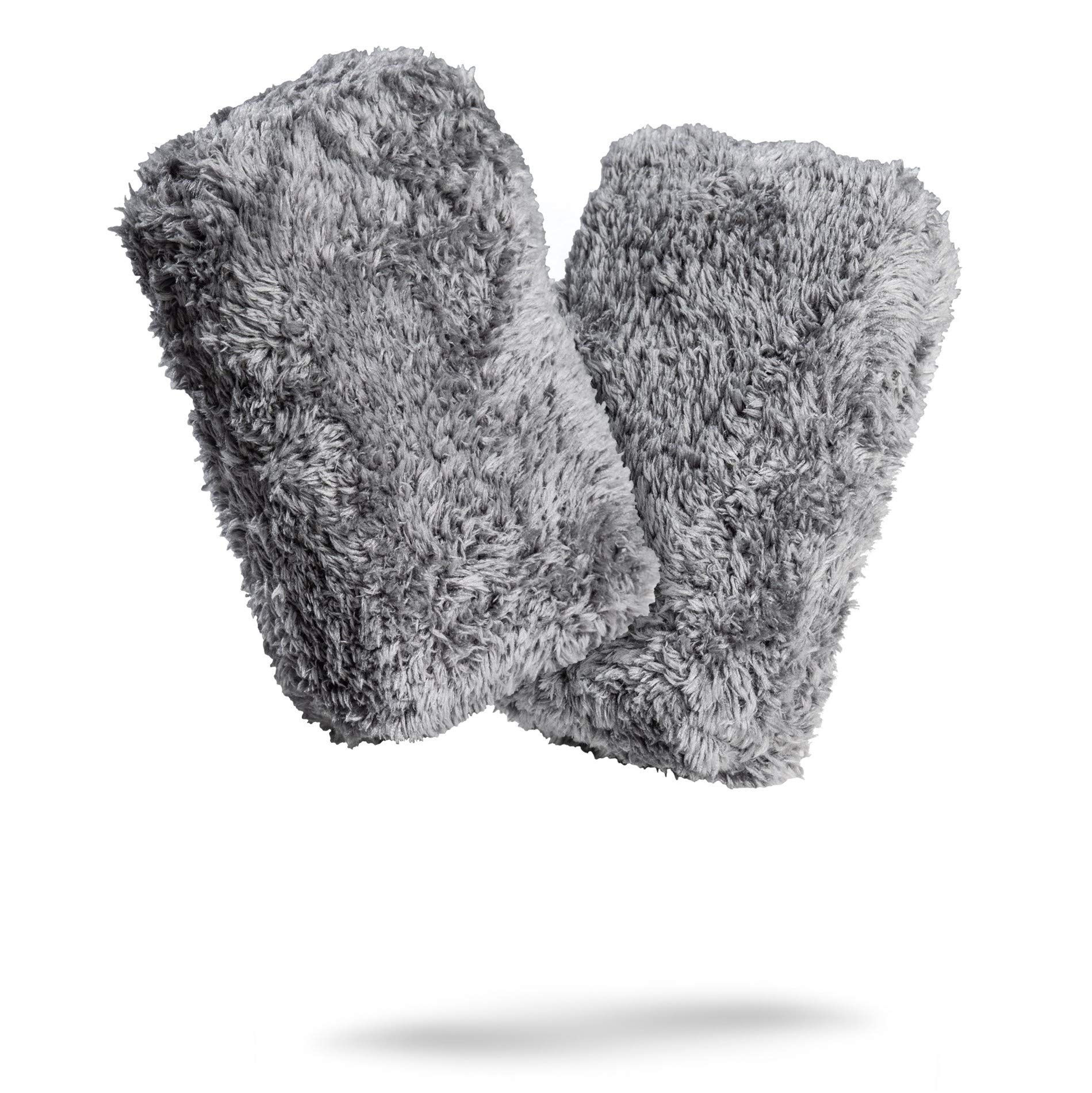 Adam's Polishes Plush Microfiber Applicator Pad (2 Pack) – Microfiber Sponge Car Detailing Applicators | Use with Ceramic Coating for Cars, Car Wax, Paint Sealants, Compound, Polish, Glazes & More